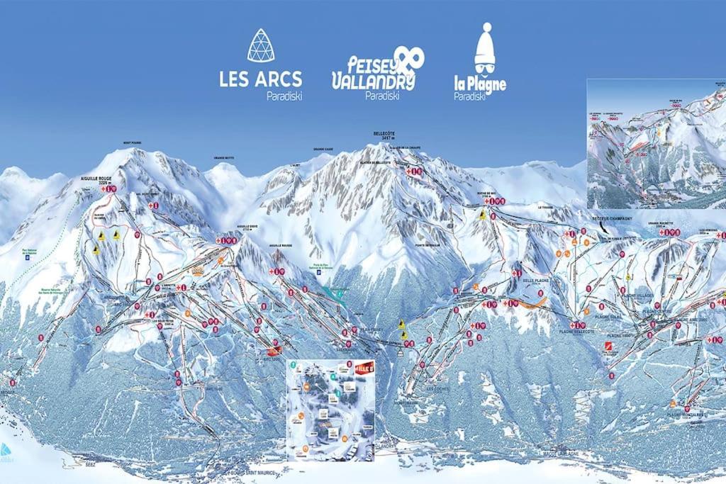Residence Le Rami, Appartement 5 Personnes Ski Au Pied La Plagne Zewnętrze zdjęcie